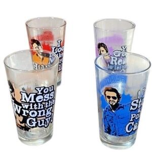 Set Of Four‎ The Hangover Movie Drinking Glasses